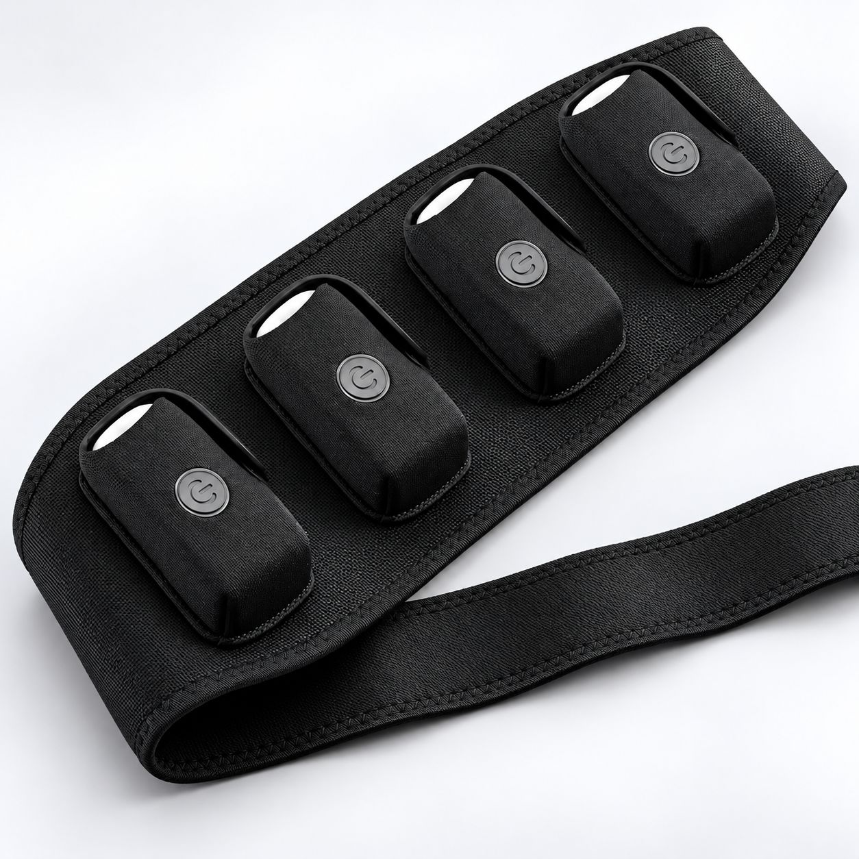 Black belt holding four SOLIGHT units